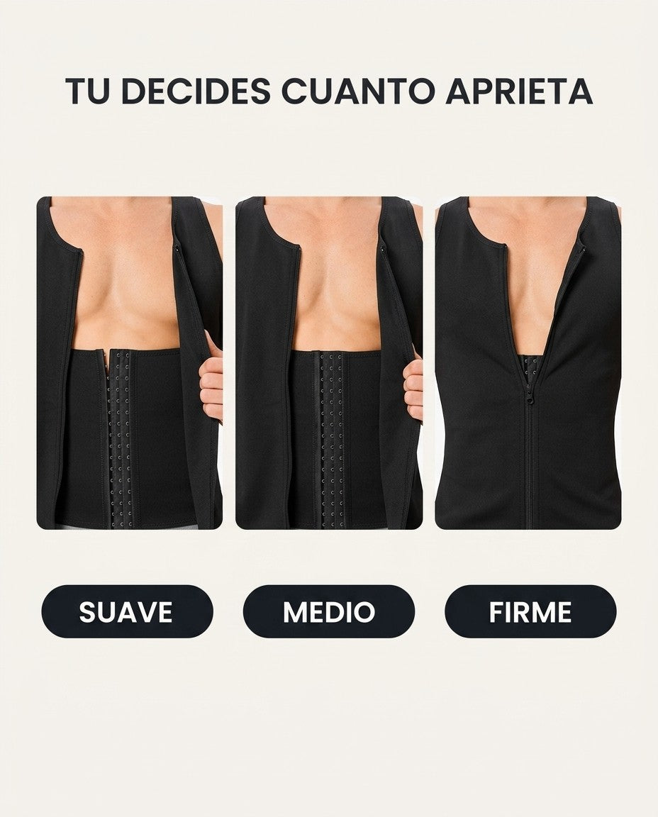 Tres niveles de ajuste de los ganchos: suave, medio y firme