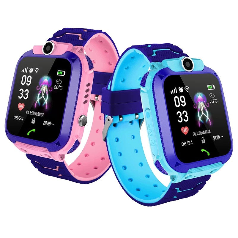 Reloj localizador GPS para niños pareja de colores