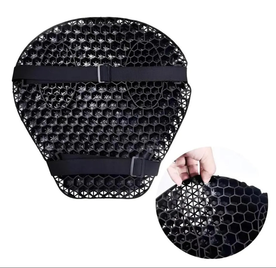 Correas elásticas ajustables y gel flexible del cojín RideGel