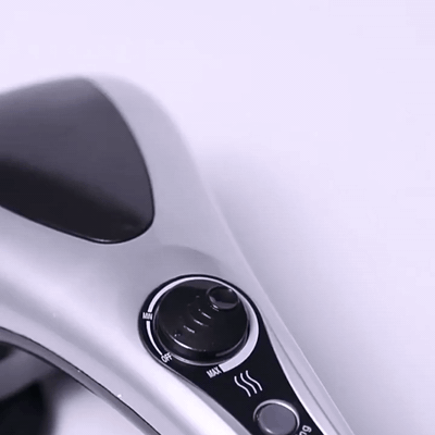 Panel de control del RelaxPro: velocidad, calor y modo infrarrojo